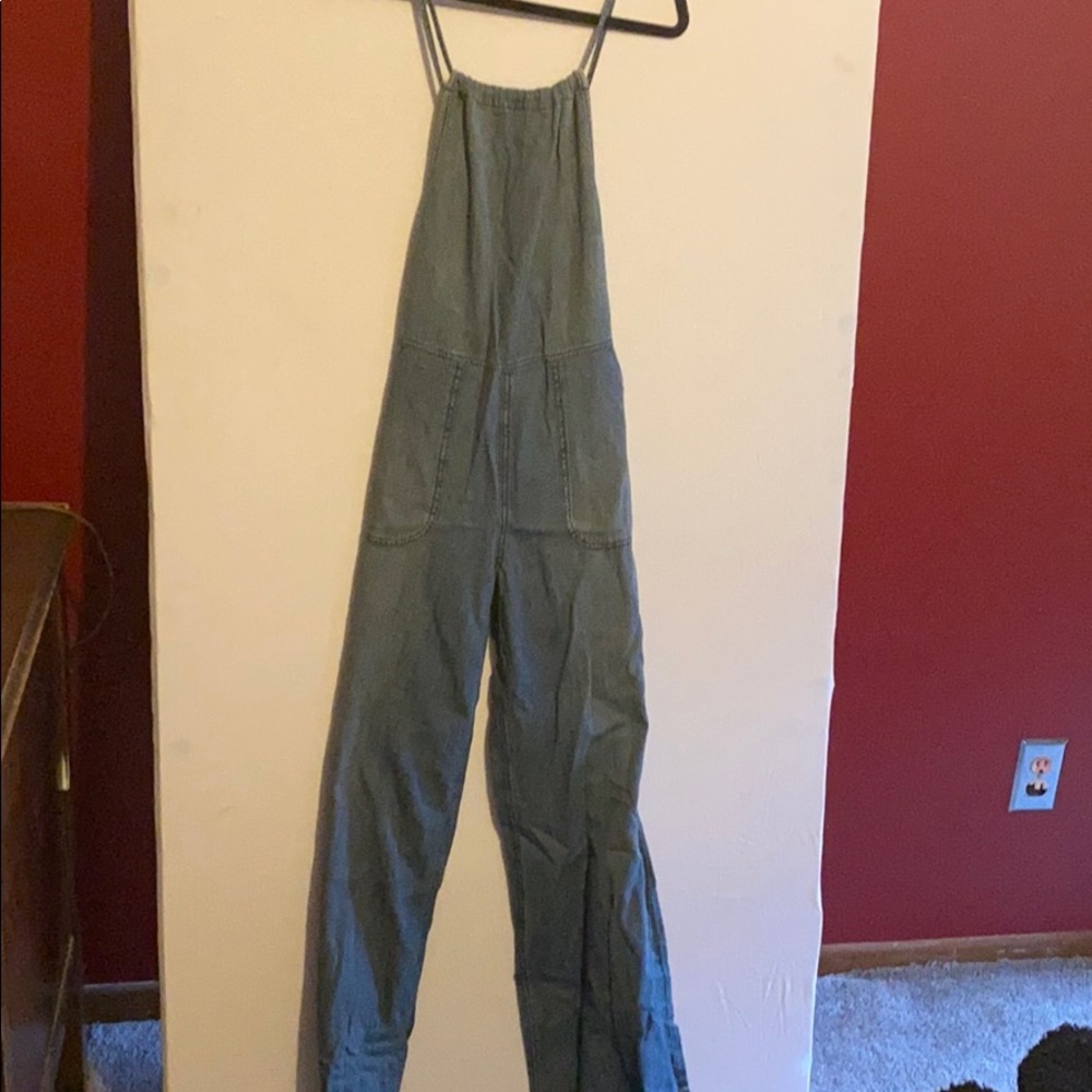 Free people denim jumper